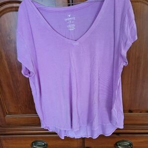 American eagle XL purple/pink favorite t-shirt